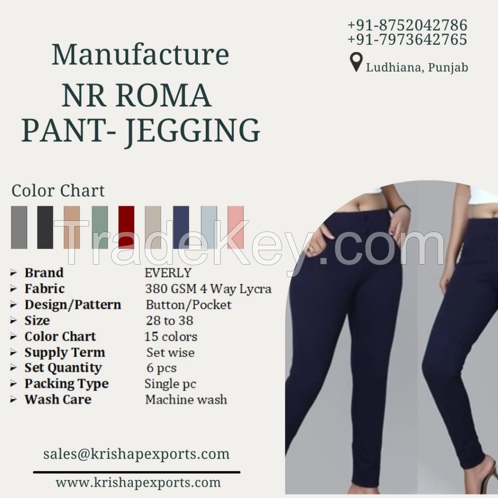 Nr Roma Jegging 4Way Lycra