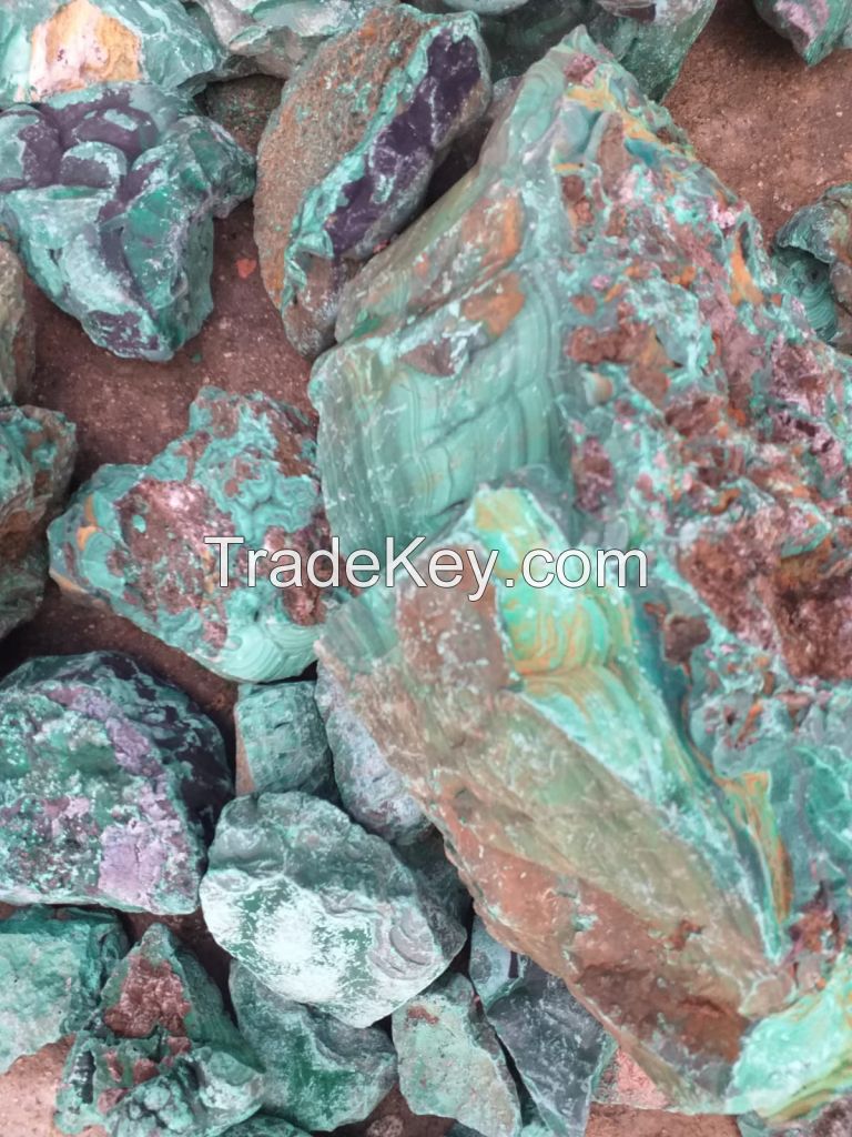 Malachite rough