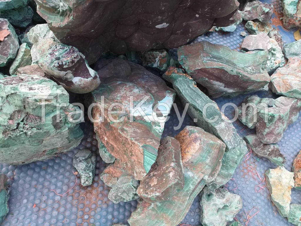 Malachite rough