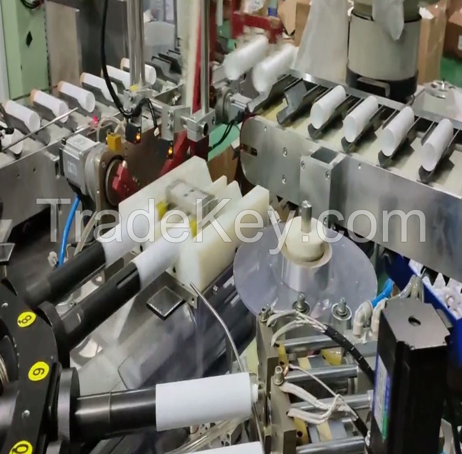 Automatic  screw capping machine for plastic tubes