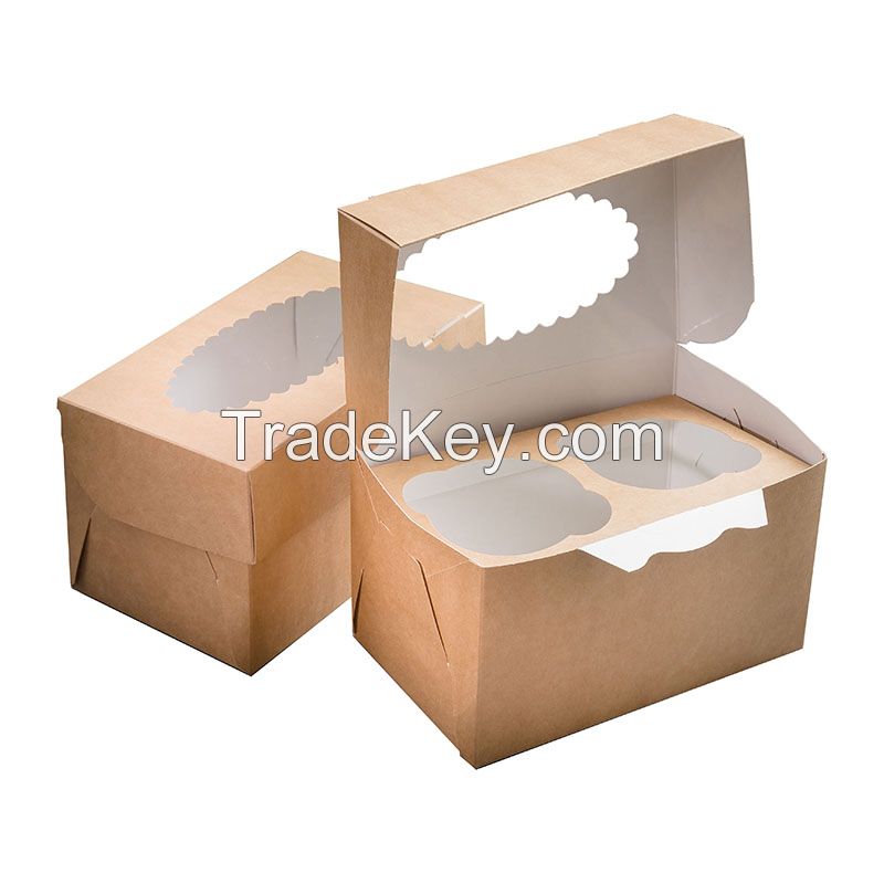 Muffin box (comes as a box and an insert) ref. 19-0677, 100*160*100 mm