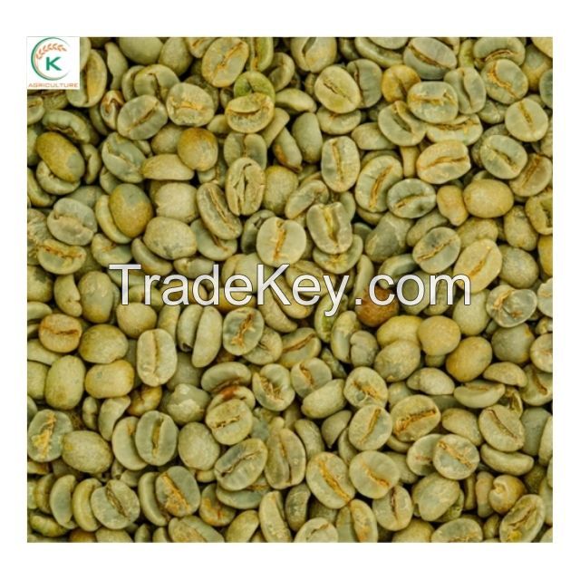 Vietnam Green Coffee Arabica Dalat Cau Dat Coffee Beans