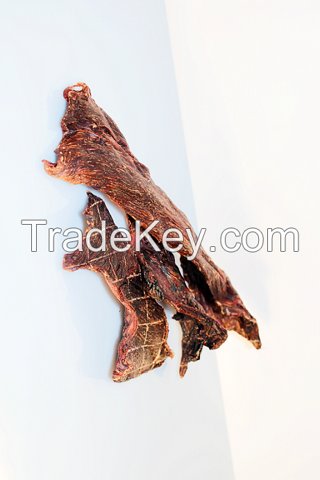 Dried beef for dogs