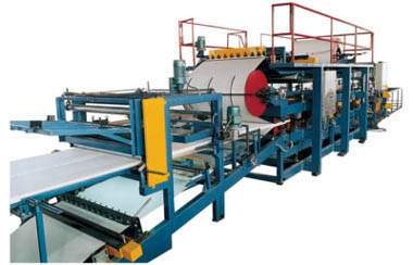 eps sandwich panel forming machine