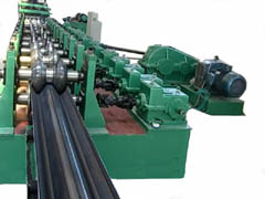 guard rail forming machine