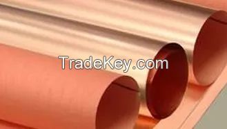 Flexible Printed Circuit ED Copper Thin Sheet , 35um ID76mm Copper Foil Paper