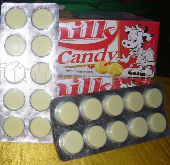 sell milk tablet candy