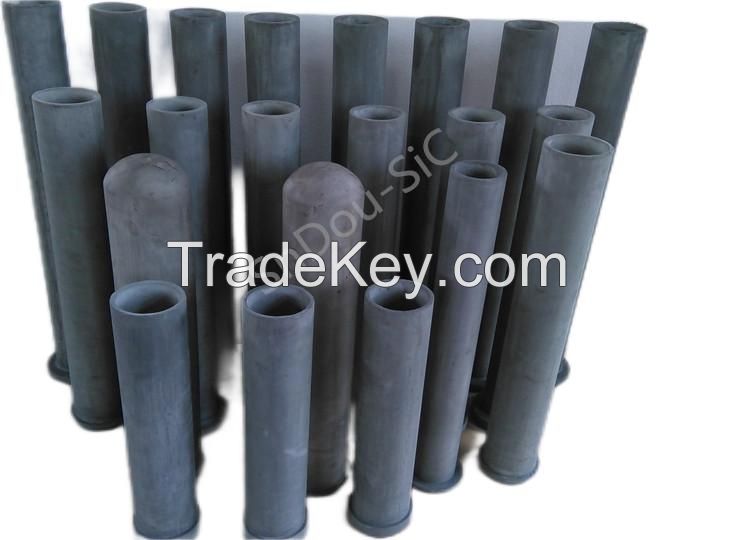 NSiC Thermocouple Protection Tube Riser Stalk Pipes