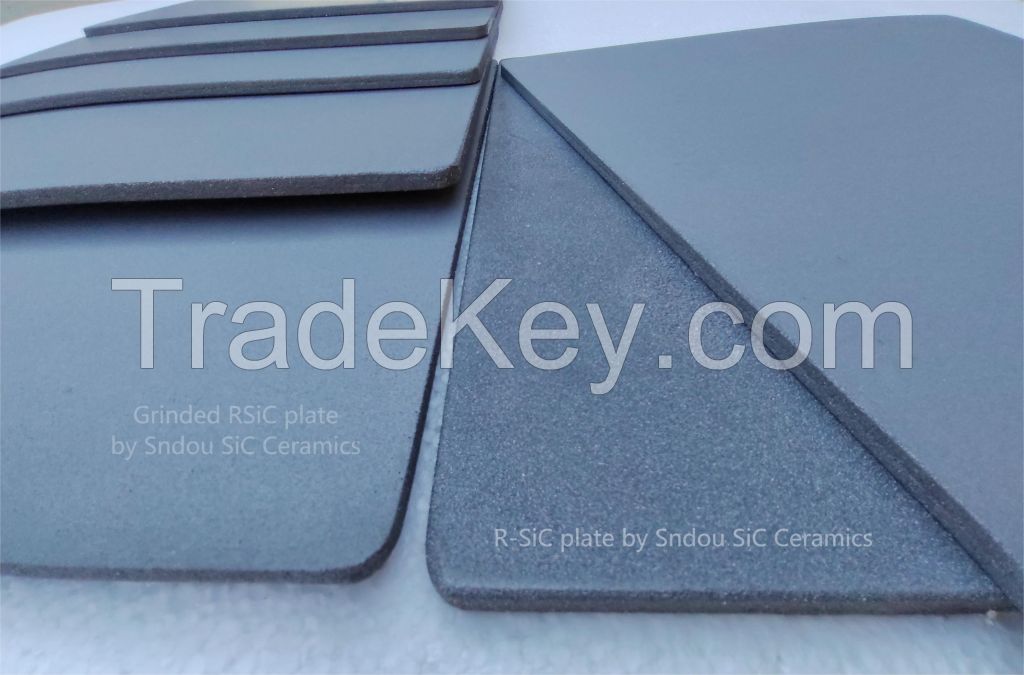 RSiC plate batts trays disk with 1650C recrystallized silicon carbide by China SnDou