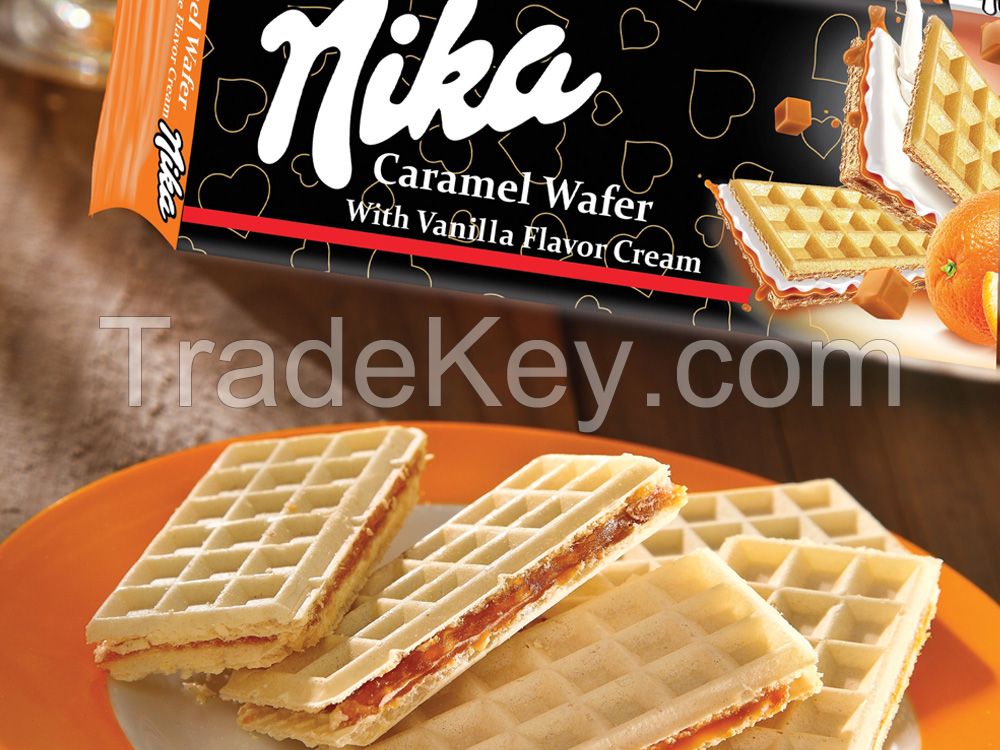 caramel wafer