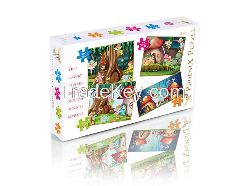 4in1 puzzle for kids