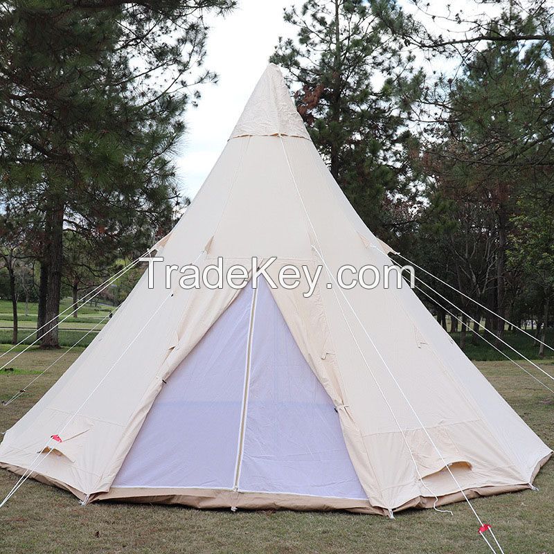 High Quality Family Outdoor Camping Dome Luxury Safari Yurt Fishing Mosquito Net Glamping Tent House Tent