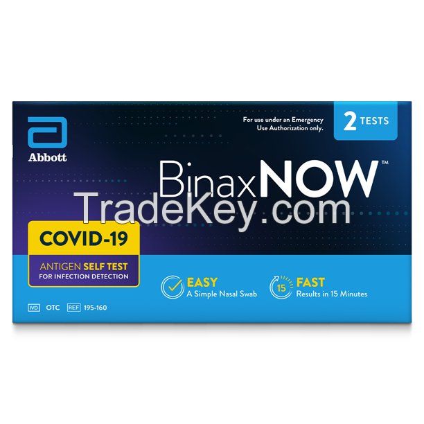 Hot selling BinaxNOW COVIDâ19 Antigen Self Test (2 Count)