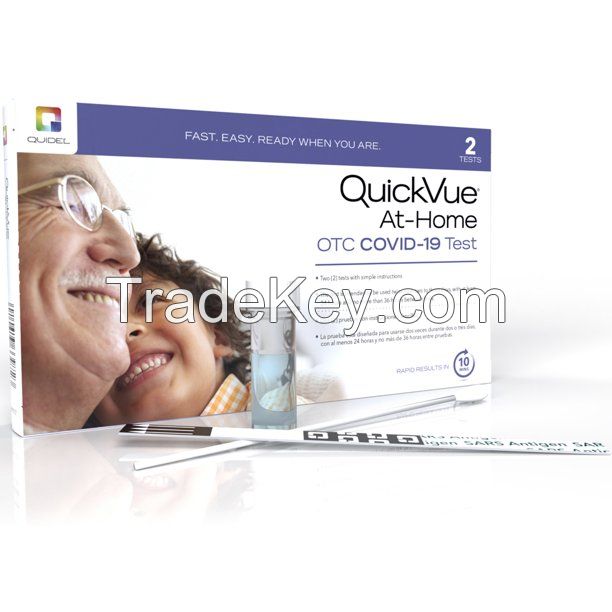 Quidel QuickVue At-Home COVID-19 Test - 10 Minute Results at Home