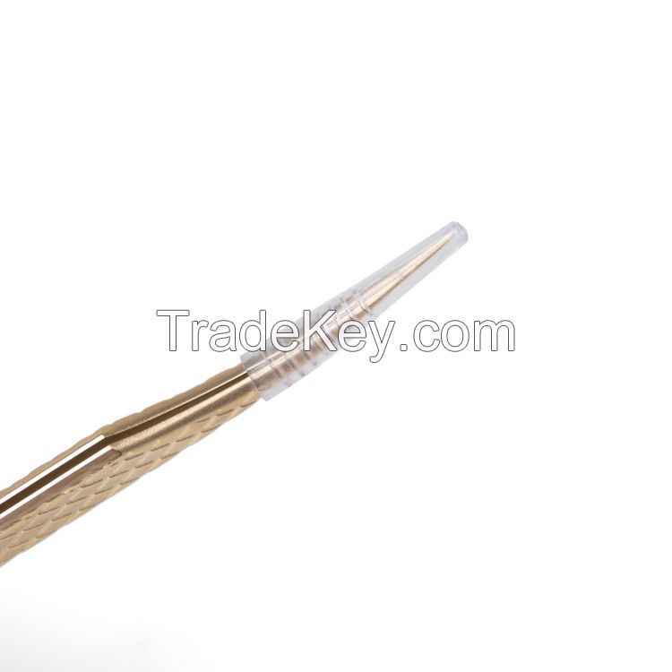 Eyelash Tweezers Stainless Steel Gold Tweezers Dolphin Shape