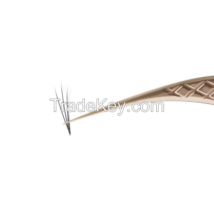 Eyelash Tweezers Stainless Steel Gold Tweezers Dolphin Shape