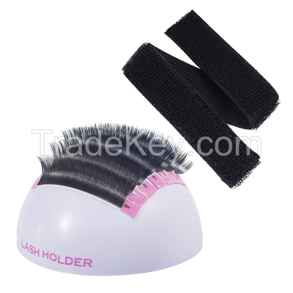 Hand Strap Eyelash Holder Kit Bubble Curve Holder
