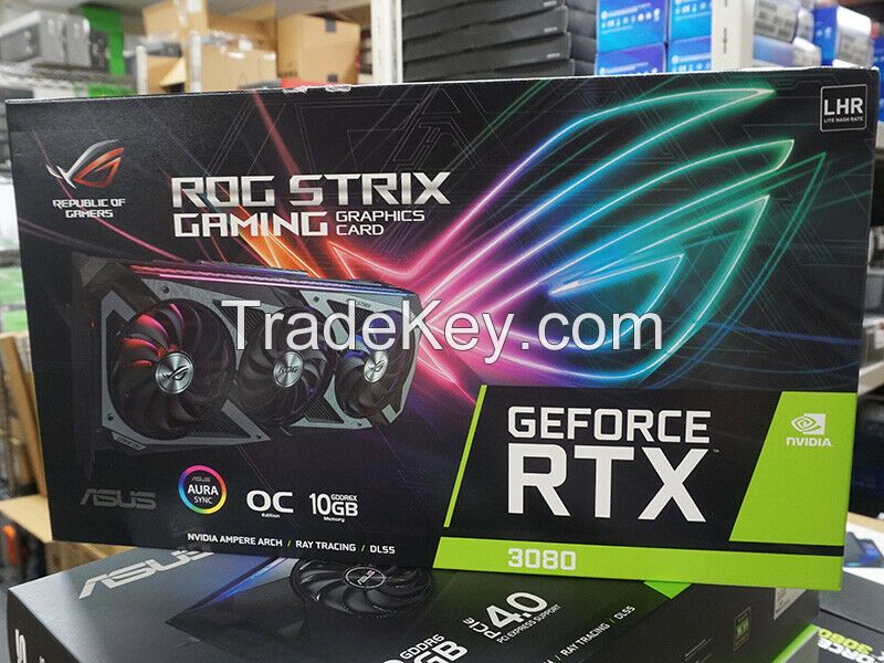 Fast Shipping Asus Rog Strix Geforce Rtx 3080 Oc 10gb Graphics Double Data Rate 6x Rog-strix-rtx3080-o10g-v2 Lhr