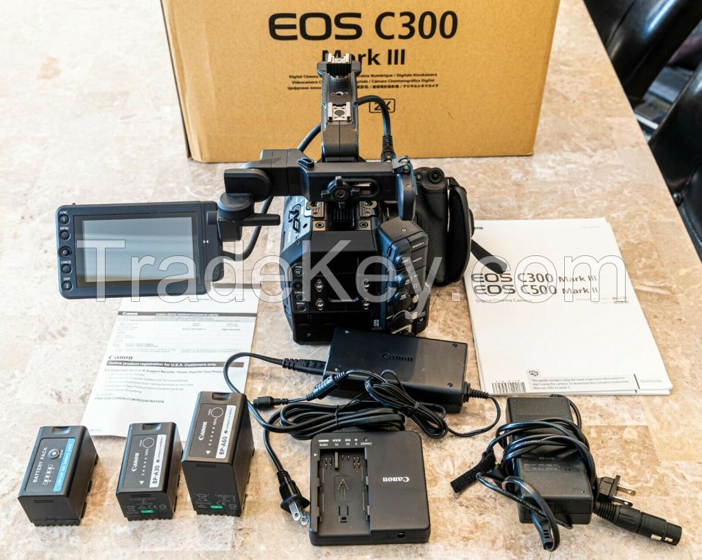 Free Shipping Canon Eos C300 Mark Iii Body Only