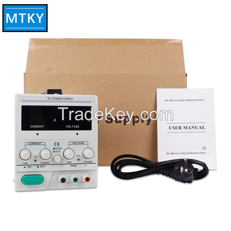 30V 5A Linear DC Power Source Mini Bench Lab Variable Adjustable Power Supply