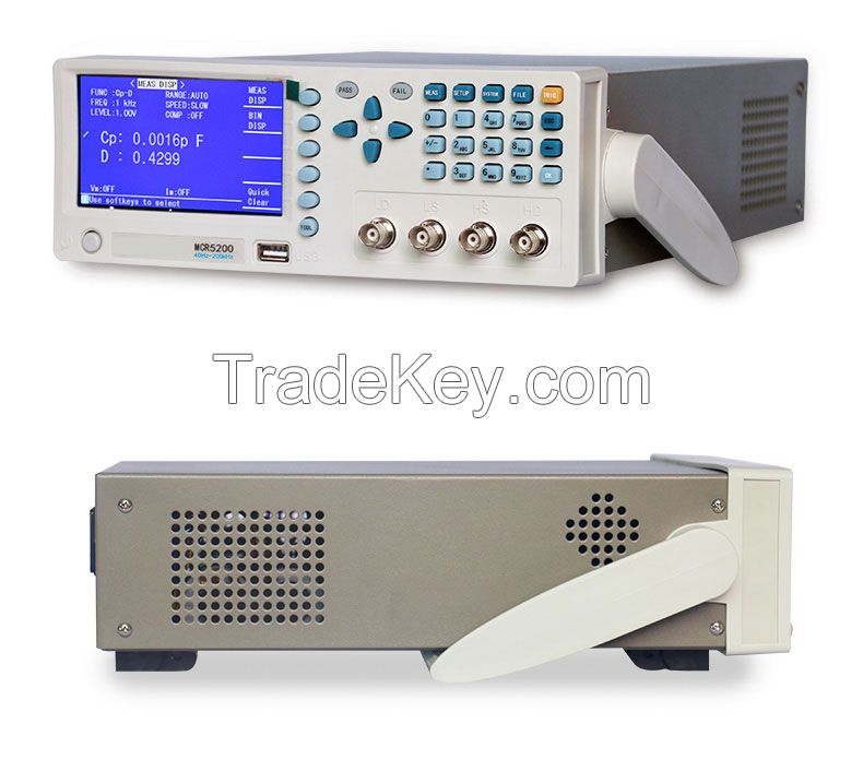 LCD Display China Factory Digital Electric Bridge Tester 40Hz - 200KHZ High Frequency Digital LCR Meter