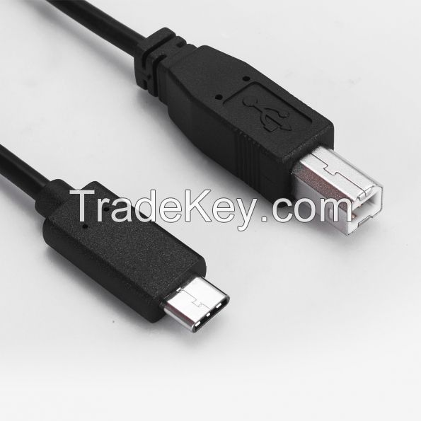 Type C to Type B 2.0 Cable