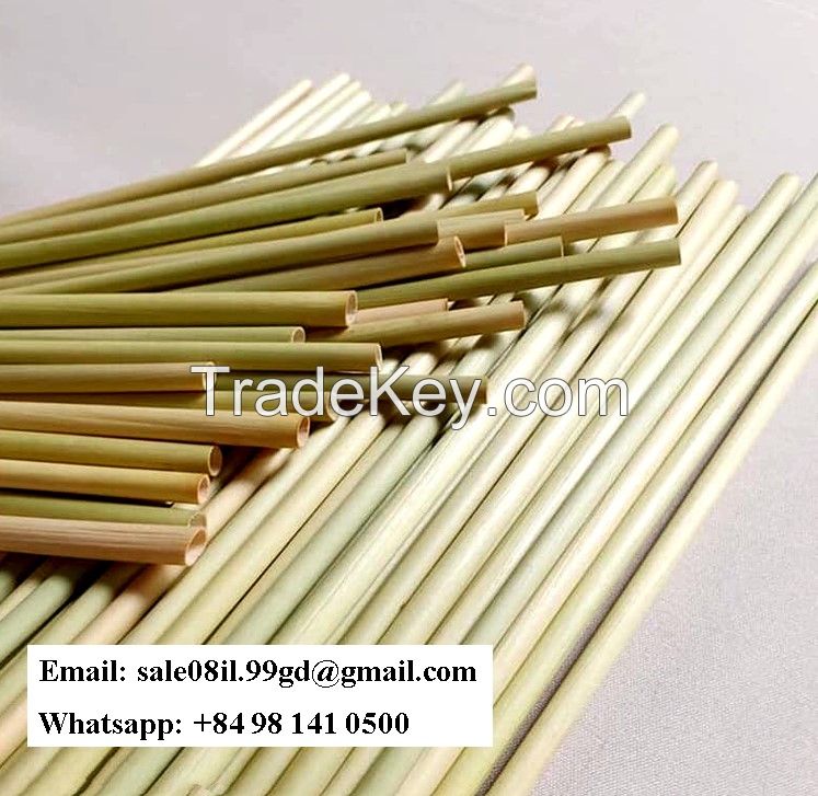 Eco-friendly And Biodegradable Grass Drinking Straws From Viet Nam