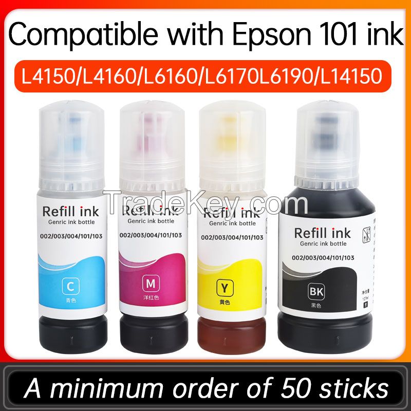 101InkL4150/L4160/L6160/L6170/L6190/L5190/L3110/L3150/L3156Printer ink