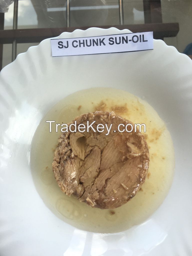 CANNED TUNA SOLID IN SOYA BEAN OIL