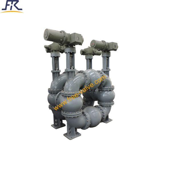 Electric Three-Way Slurry Valve