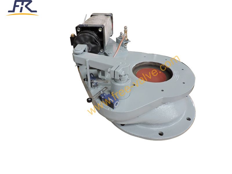 Pneumatic Metal Seated  Rotary Disc Gate Valve 