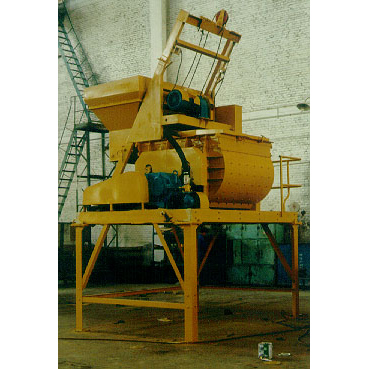 double shafts concrete mixer