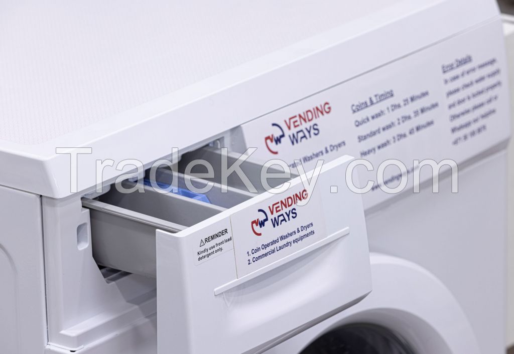 Vending Ways 12 kg Front Load Coin Operated Washing Machine