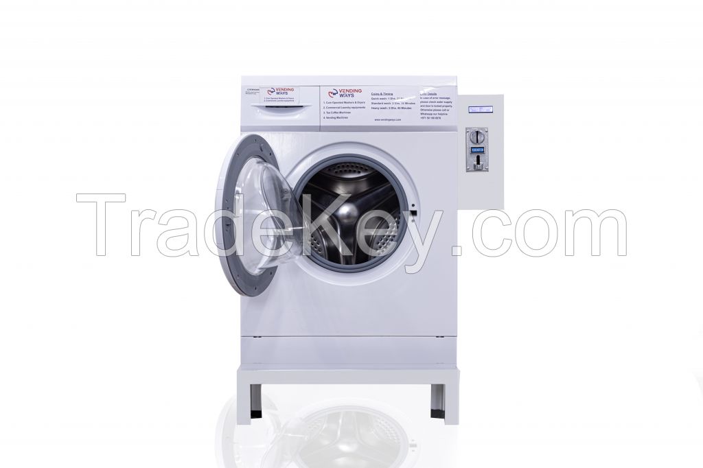 Vending Ways 10 kg Front Load Coin Operated Washing Machine