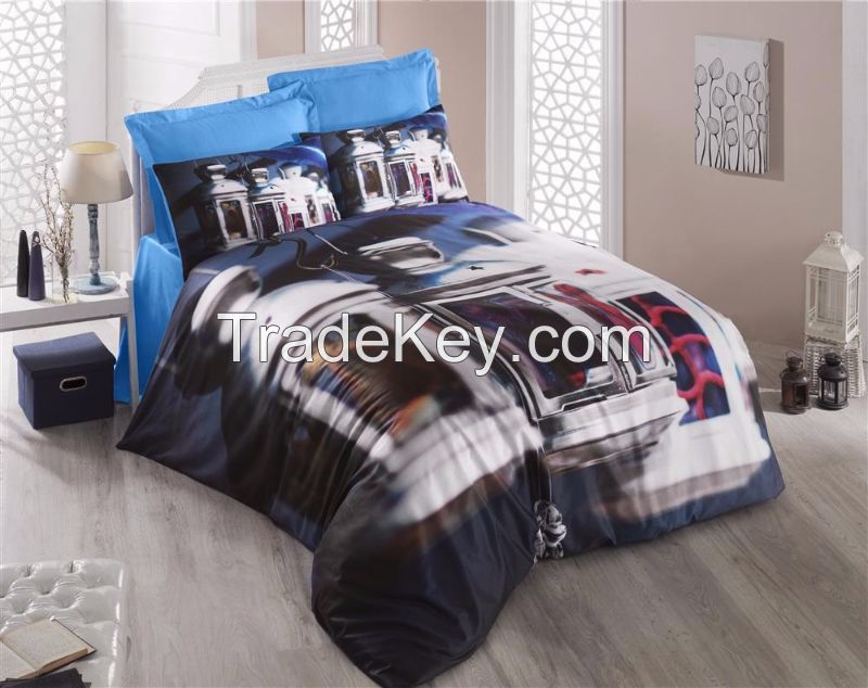 3d Satin Duvet Cover And Comforter Sets