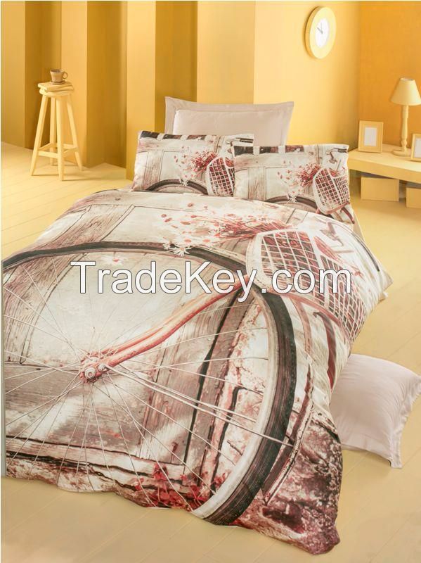 3d Satin Duvet Cover And Comforter Sets