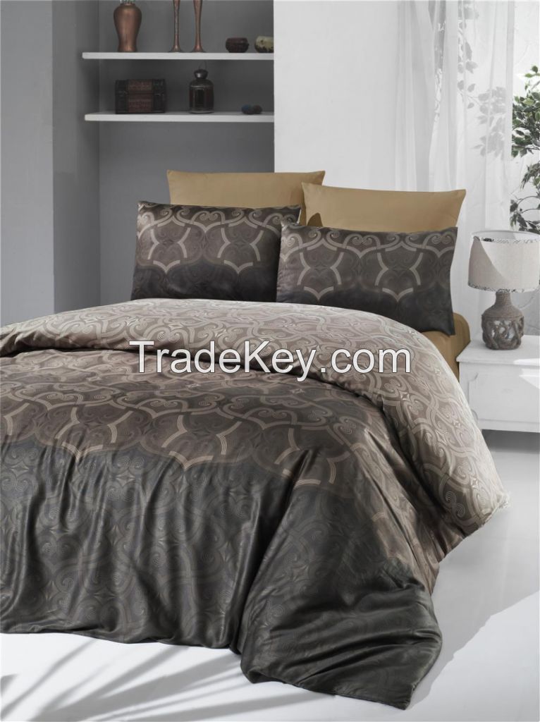 Cotton Satin Duvet Cover And Comforter Sets