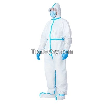 Antistatic Disposable Protective Coverall S-4XL