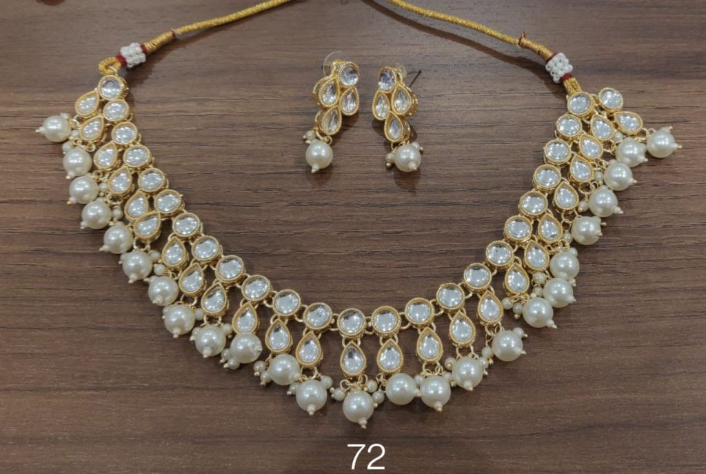 Pearl Kundan Sets