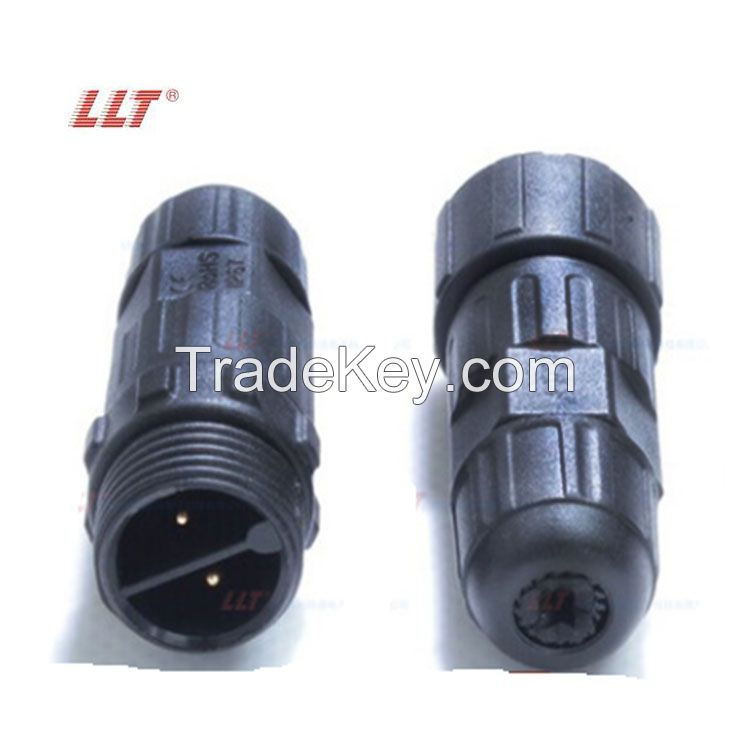 LLT factory M16 2 3 4 pin Waterproof panel mount Connector