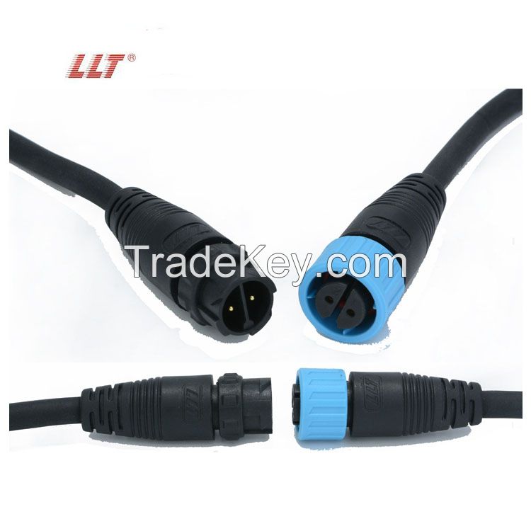 LLT factory M16 2 3 4 pin Waterproof panel mount Connector