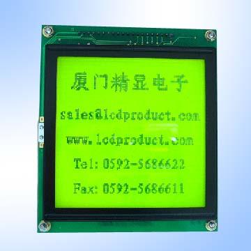 128 x 128 Pixels Graphics LCD Module with LED Backlig