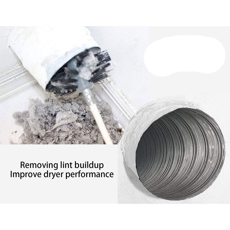 Amazon selling Electrical Drill Drive Chimney Dryer Vent Cleaning Brush