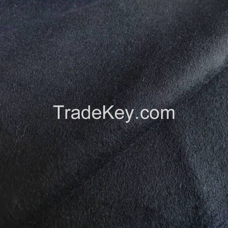 50% Double-sided Smooth Cashmere Fabric Merino Blinket Wool For Coats