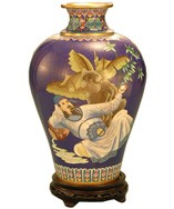porcelain,bronze vessel