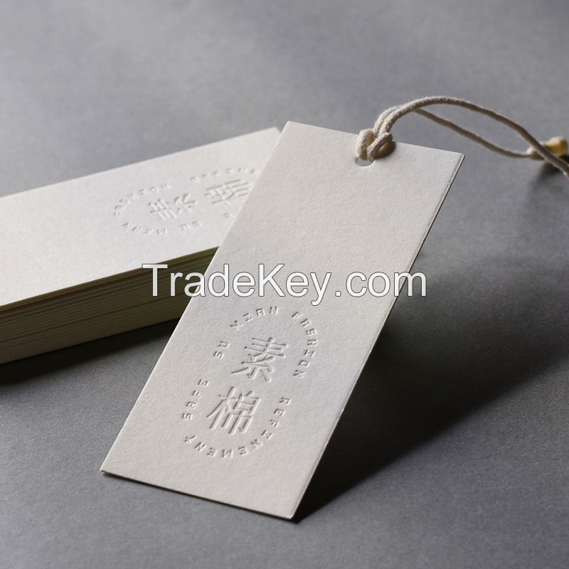 Embossed Hang Tags, Emboss Hang Tag