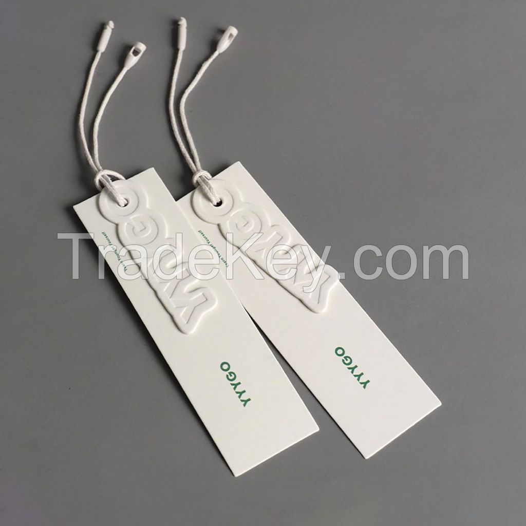 Die Cut Hang Tags For Clothing Hang Tags Custom Brand Paper Hang Tags, Price Tags, Gift Tags