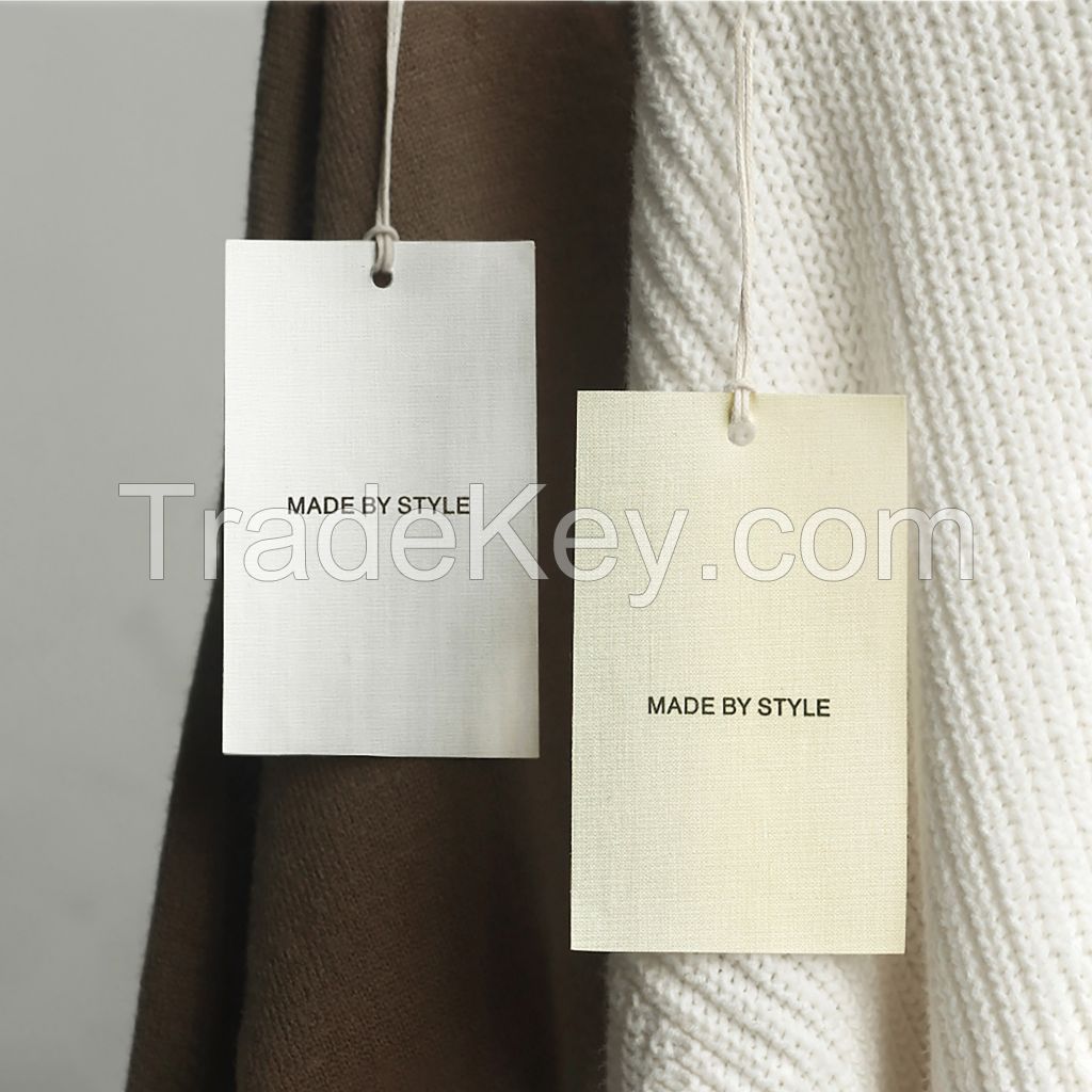 Fabric Hang Tag, Simple Hang Tags, Canvas Swing Tags, Fabric Hang tags for clothing, Personalized Simple Tags for Bags, Cotton Canvas Swing Tags