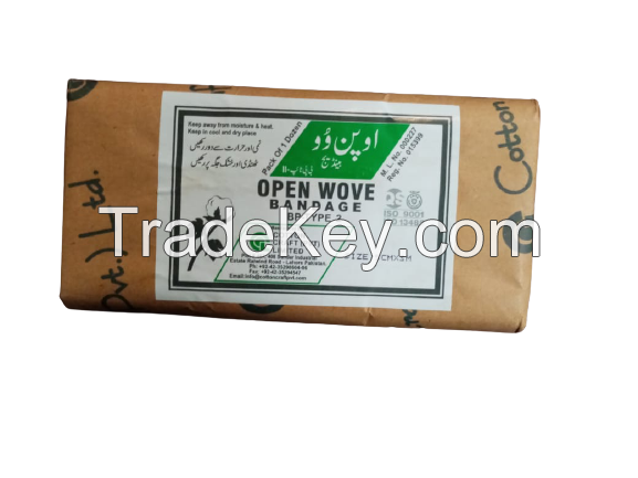 Cotton Bandage (Open wove Bandage BP-II)