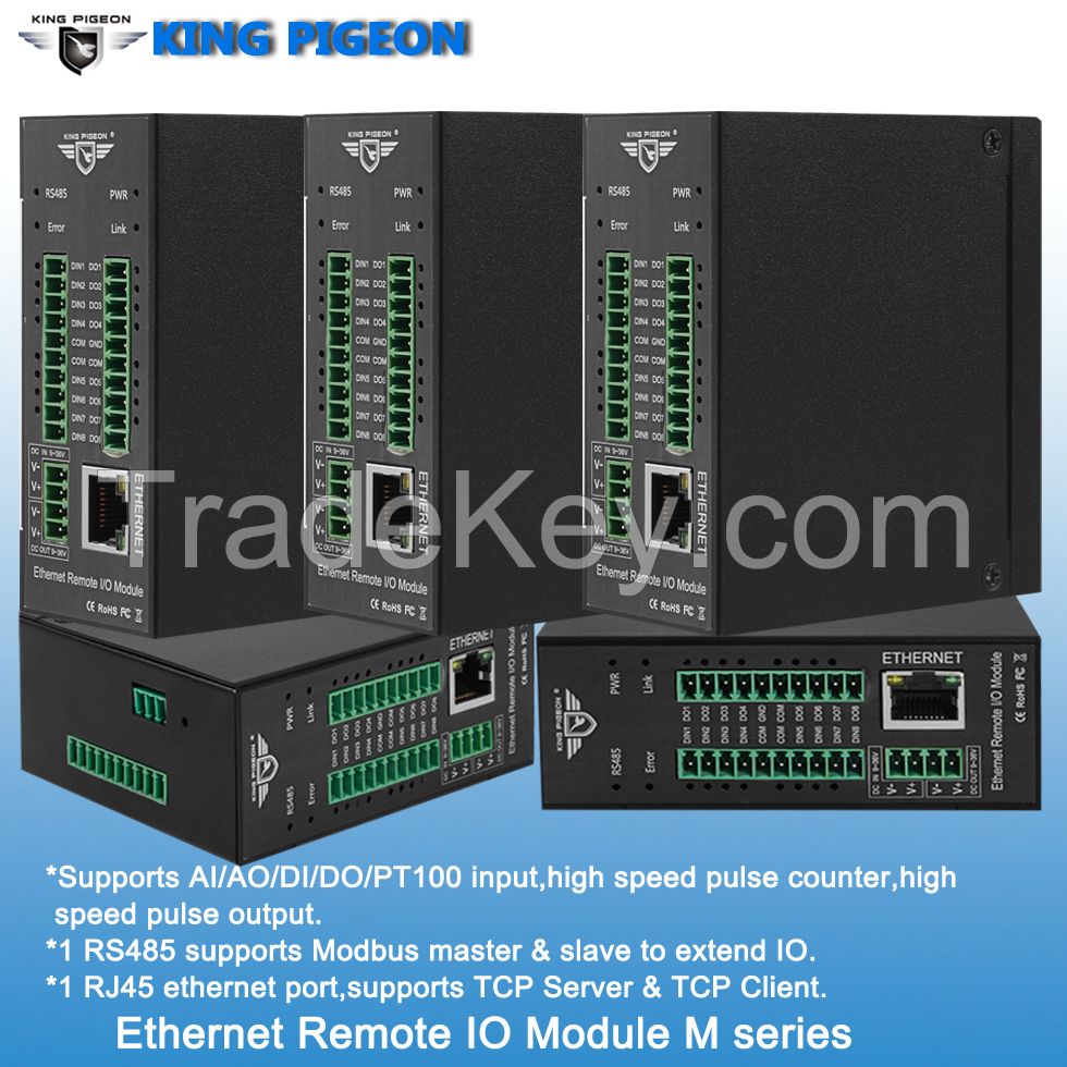 Ethernet Remote I/O Modules 8DI 8DO 8AI